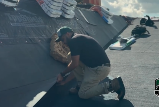 Emergency roof leak repair during winter in Northeast Ohio