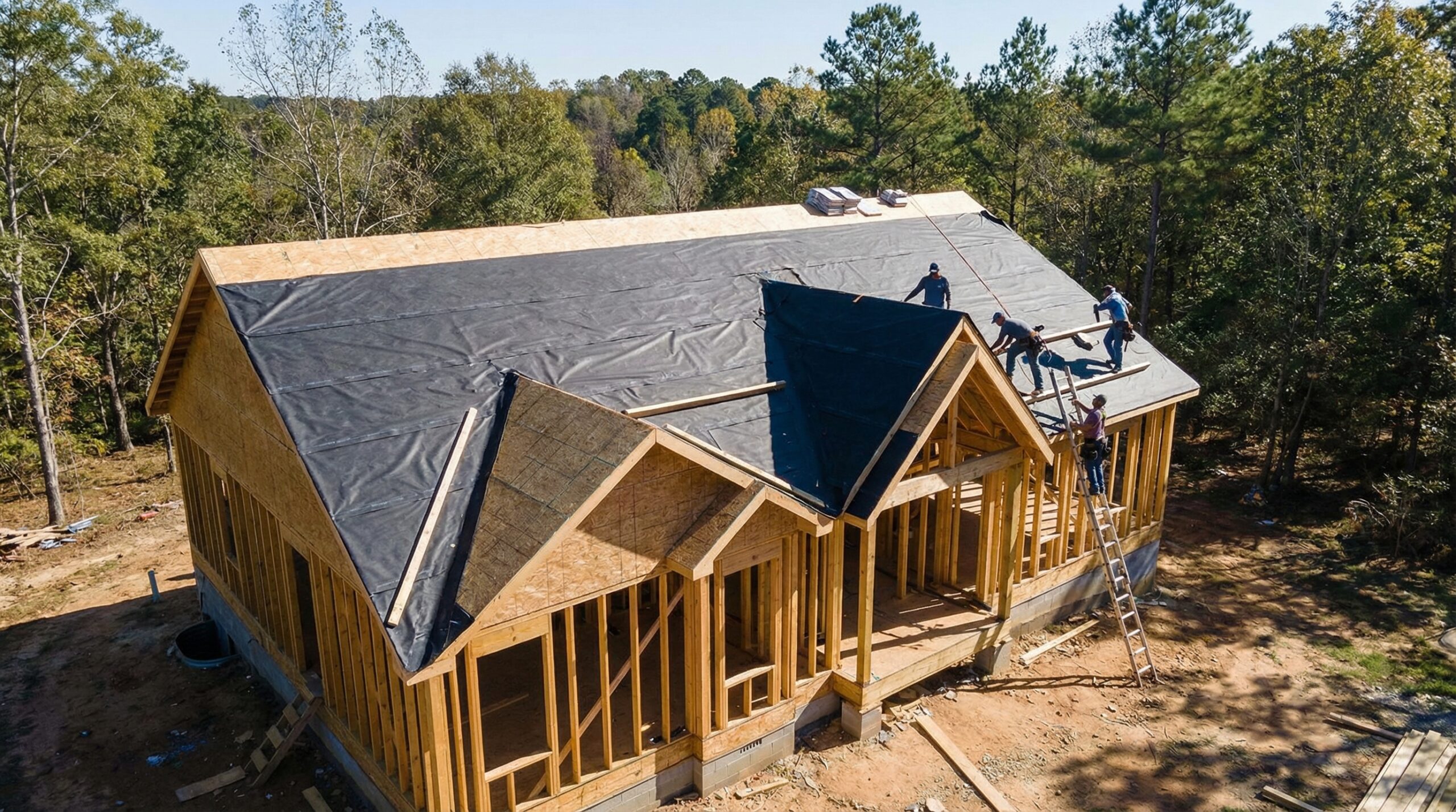 Cedar Shake Roof Installation on a Cleveland Home