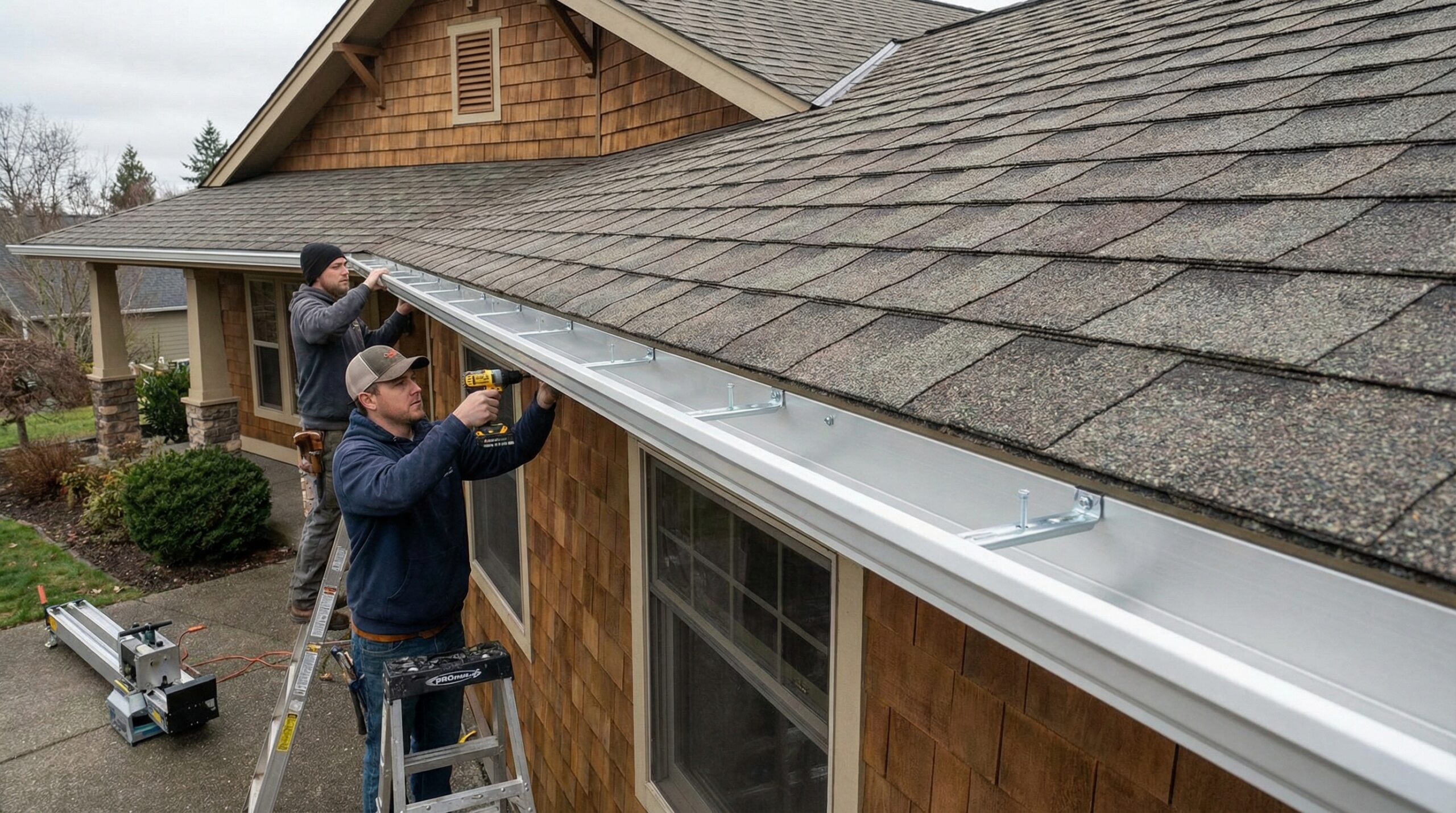Professional gutter installation process in Fort Myers
