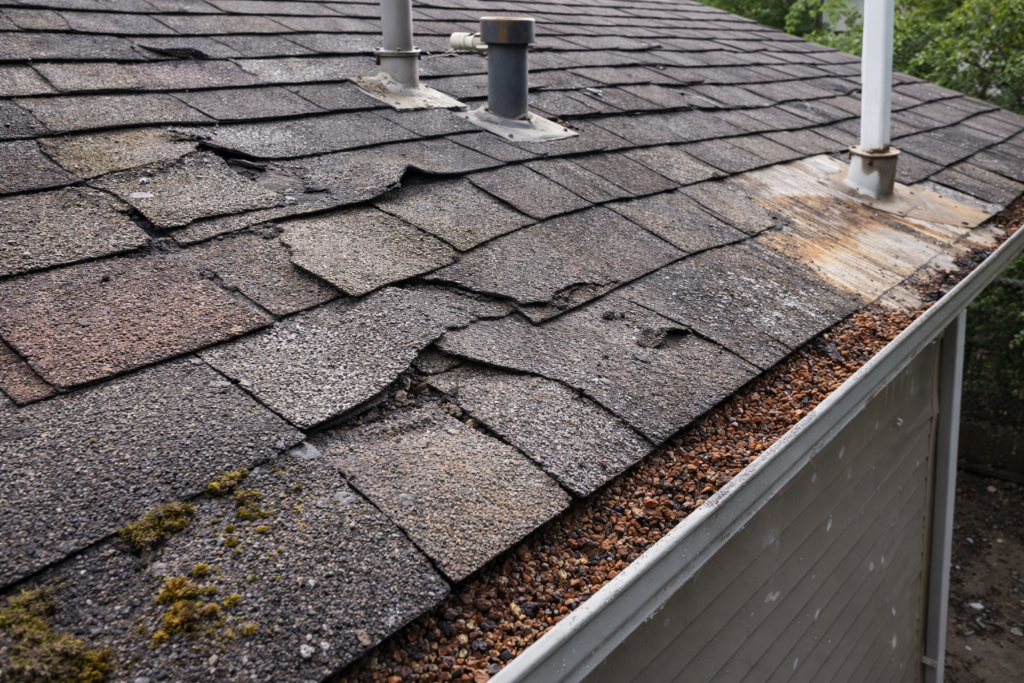 Visualization of an aged northeast Ohio roof