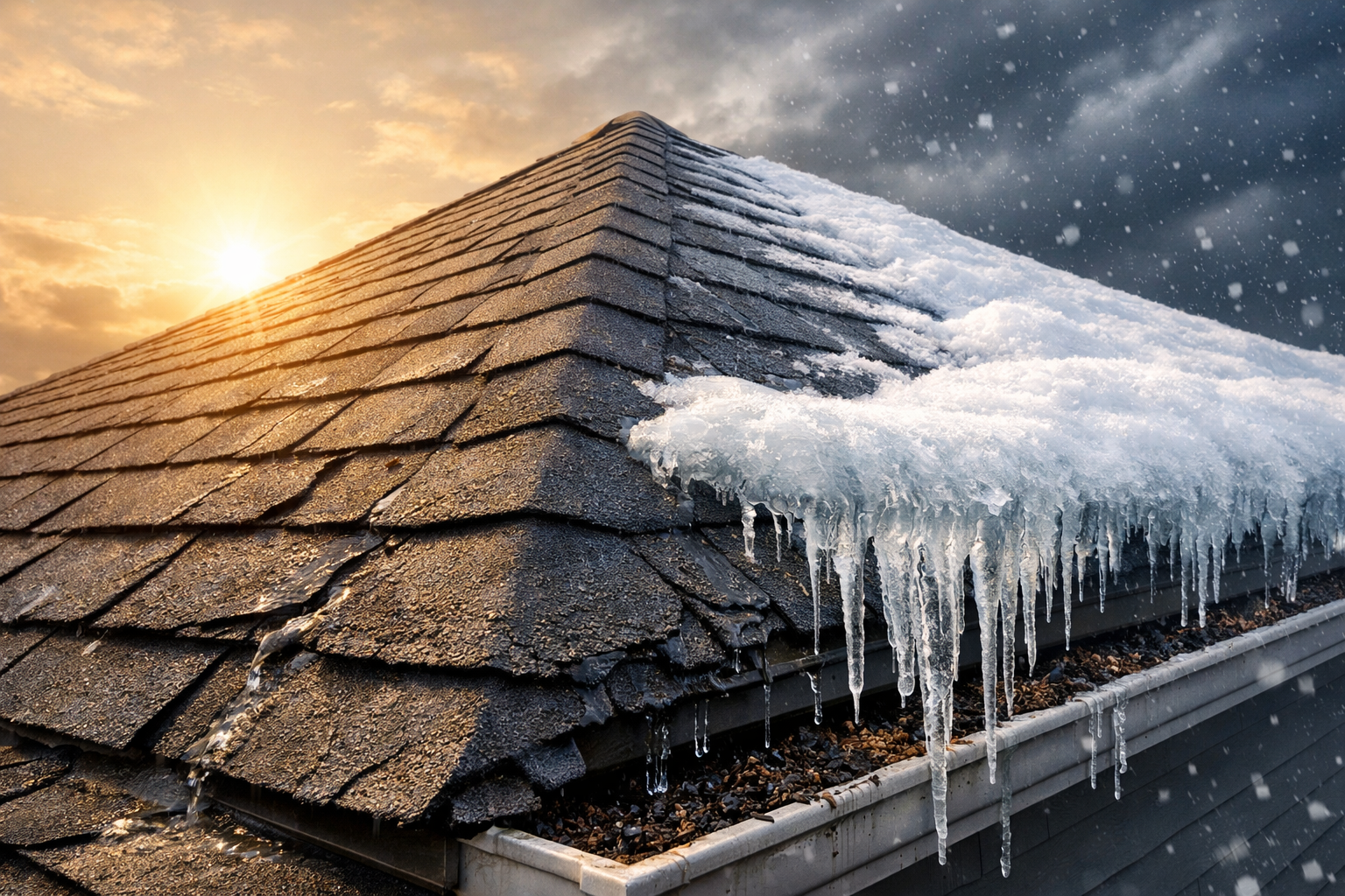 visualization of the impact of climate on northeast Ohio roof