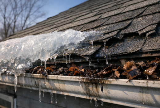 Visualization of the effect of Northeast Ohio weather on roof aging