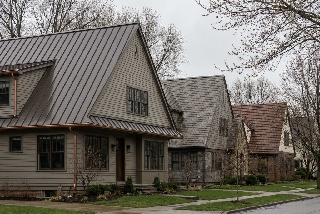 Visualization of eco-friendly roofing
