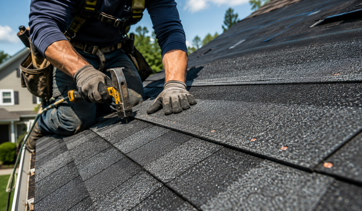 Visualization of impact resistant shingles
