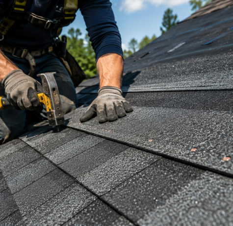 Visualization of impact resistant shingles