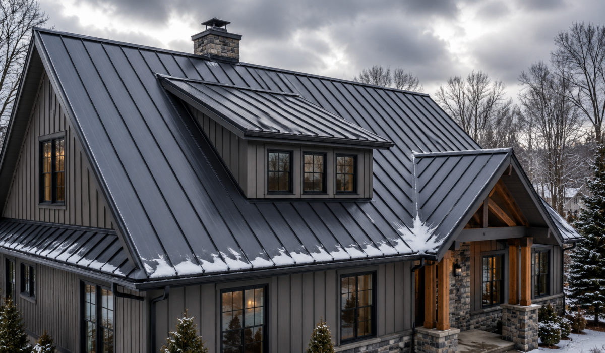 Visualization of quality Northeast Ohio metal roof