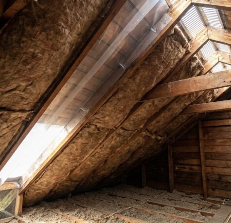Visualisation of attic ventilation system
