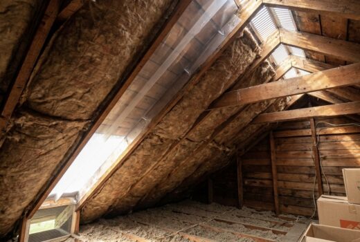 Visualisation of attic ventilation system
