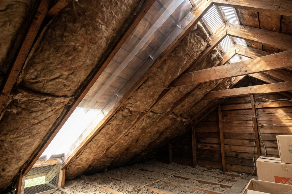Visualisation of attic ventilation system