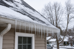 Visualization of ice dams in northeast Ohio
